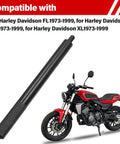 Plobeda wheel bearing race tool, black metal, long shaft with knurled grip, for Harley-Davidson FL/FX XL 1973–1999