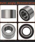 Multi-angle view of Rear Wheel Hub Bearing for Honda CR-V 02-04 EX and 05-06 All With ABS, Beefed-Up, High-Strength, Corrosion-Resistant Build