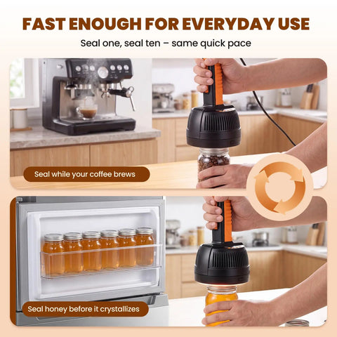 No Sweat Handheld Induction Sealer 800w To 1200w Fits Glass And Plastic Bottles Up To 100mm Smooth Bottle Capper For Food Beverage And Medicine Packaging Quick Seal Workhorse