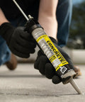 Using Textured Concrete Premium Elastomeric Filler And Sealant For Crack Repair In Interior And Exterior Concrete And Masonry, 10.1 Oz