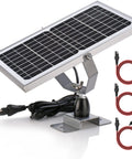 10W 12V Solar Battery Charger Maintainer With Smart MPPT Controller Waterproof Solar Panel Kit For Car Boat RV Marine Trailer