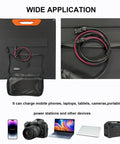 On The Go 200W Foldable Monocrystalline Solar Panel With ETFE Coating 23.5 Percent Efficient Solar Charger With MC4 cables