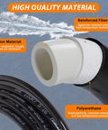 Universal 2 Piece 20 Foot Hydraulic Steering Hose Kit With Stainless Steel Quick Connector For Boats material details