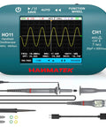 On The Go Handheld Digital Oscilloscope With 10MHz Bandwidth 48MSaS Sampling 2.8 Inch Color Display USB Rechargeable