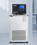 Heavy Duty Lab Chiller Smooth Operator Circulator with digital panel and stainless steel design, six-liter capacity.