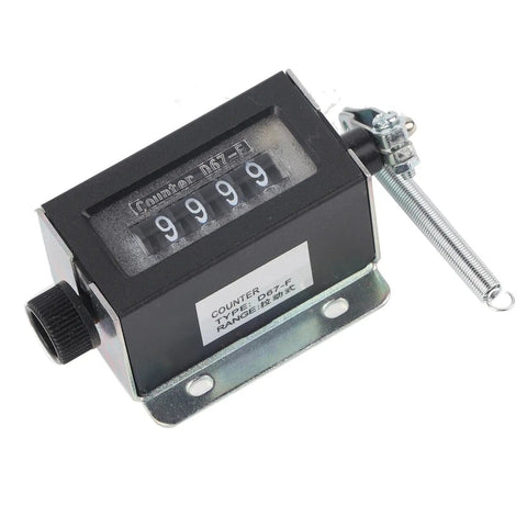 5 Digit Mechanical Bale Counter For Baler D67F With Pull Counter, Industrial Counting Tool, screw fixation, lightweight 82g