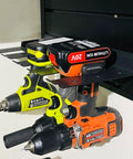 Heavy Duty Slatwall Drill Holder Mount 1 Pack for Cordless Drills, Pro Grade Metal Power Tool Organizer Rack