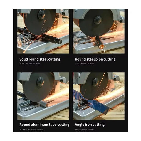 Top Shelf Mini Table Saw And Profile Cutting Machine Delivering Beast Mode Precision From Zero To Forty Five Degrees For No Sweat Electric Cuts On Heavy Duty Wood Metal And Plastic Builds cutting steel and aluminum tubes.