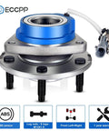 Front Wheel Hub Bearing Assembly Single Pack ABS 5-Lug OE 513121 for Chevy Impala, Cadillac, Buick, Pontiac, Oldsmobile with ABS sensor