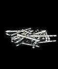 Archery Field Points Set 24 Pcs 60 80 100 120 Grain Insert Tips For 4.2mm Shafts on black background