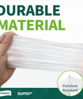 Vinyl Disposable Exam Gloves Clear 4 Mil Powder Free Latex Free Food Safe For Medical Kitchen Cleaning Use XL 100 Count Pack durable material