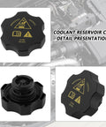Radiator Cap Replacement For Chrysler Dodge Jeep Ram OEM 53479332AA Coolant Reservoir Cap Detail View