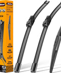 3 Pack Windshield Wiper Blades For Subaru Outback 2020 2025 26 Inch Driver Front Blade 18 Inch Passenger Front Blade