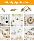 Self Drilling Drywall Anchors Kit With 400Pcs For Sheetrock Gypsum Board And Hollow Walls, Tool Free Quick Install, No Drill Needed, Screws Stay Embedded, Renter Friendly For Apartments, Dorm Rooms, And Easy DIY Home Upgrades. gold self-drilling drywall anchors for wall decor, shelves, and frames