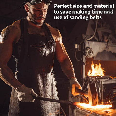 Blacksmith forging with Eight Pack 1095 High Carbon Steel Blanks 12 Inch By 1.5 Inch By 0.12 Inch For Knife Making Pro Grade Blanks