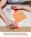 Writable Surface Craft Paper Tape For Packaging And Moving Boxes High Adhesion Kraft Tape With Tear Strip For Secure Shipping.