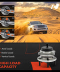 Two Pack Beefed Up Rear Wheel Bearing And Hub Assembly With ABS For Kia Sorento 2011 2015 And Hyundai Santa Fe 2007 2020 Display