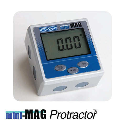 Mini-Mag The Original Protractor Digital Angle Gauge With 360 Degree Readout, Magnetic Hold Protractor For Quick Precise Angles, Instant Readings For Carpentry, Metalworking, And DIY Projects
