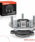 Front Wheel Bearing Hub Assembly For Mazda 3 2014-2018, 3 Sport 2014-2018, And CX-3 2016-2021 with 5-lug design, close-up view