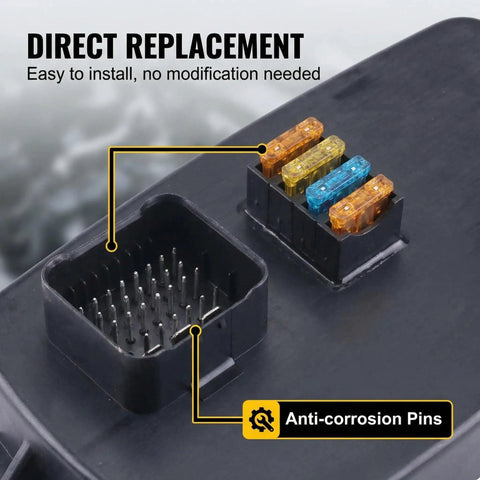 Close-up of MPEM CDI Box ECU For SeaDoo 1996 To 2006 GTI GS GTS 717 720 Direct Plug In Play with visible anti-corrosion pins
