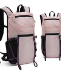 Pink Lightweight 25L Outdoor Daypack For Men With Breathable Mesh Back, Tear Nylon Construction, Anti Theft Zipper, Water Resistant Hiking Backpack