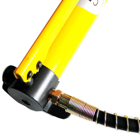 Heavy Duty Hydraulic Hand Pump Power Pack With 10000 Psi Hose Coupler For Quick Connect Split Systems And Shop Ready Rig Setup Guaranteed No Sweat Operation