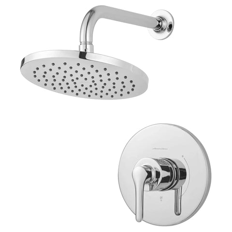 Studio S Shower Trim Kit With One Piece Ceramic Cartridge And Double Ceramic Pressure Balance, Polished Chrome Finish