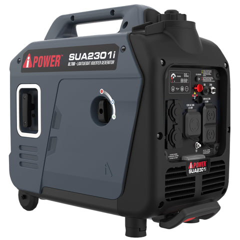 Portable Inverter Generator 2300W For RVs Camping Tailgating And Home Backup Quiet 52 dB EPA CARB Compliant 80cc OHV Engine