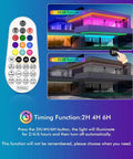 Remote control and color-changing 42W RGBW Wall Washer Lights IP66 Waterproof with timing function for stage party decor