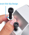 Close-up view of 52mm Spindle Clamp Mounting Bracket For CNC Milling Machines And Spindle Motors, Rock Solid Aluminum Clamp.