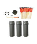 Windproof And Waterproof Storm Matches In A Durable Waterproof Case With Wax Rope For All Weather Fire Starting Ideal Survival Gear For Camping