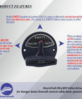 Valve Actuator For Skeeter Boats And Ranger Boats Livewell Control Cable Lever Replacement Part 5900006 with settings
