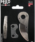 Hand Pruner Replacement Kit For F2 F4 F11 Models, Spare Blade 2/3, Spring 2/11, Adjustment Key 2/30 on black card