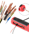 Image of Heavy Duty Wire Strippers For Coaxial Cables And Electrical Wiring Awg 10-20 stripping copper wires and cables.