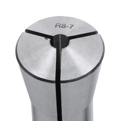 Close-up of a single collet from 20 Piece Pro Grade Metric R8 Collet Set 1mm To 20mm High Precision Mill Chuck Holder Kit