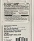 Back view packaging of Atomic 25 Ft Tape Measure With 13 Ft Max Reach Fractional Blade For Quick Measurements in blister pack.