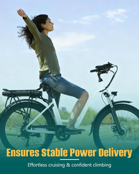 36V Electric Bike Throttle Grip With LCD Voltage Display And Cruise Control Button, High Sensitivity Handle Compatible With Bolt Pro LX10 Atlas Dyu D3F D2F C3 C4 And Ancheer Ebikes Plug And Play Setup Smooth Power Throttle