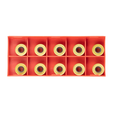 Round Carbide Milling Inserts R6 For Lathe Machining Steel And Stainless Steel For Metalworking Pros 12mm Diameter 10 Pack Case