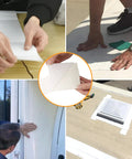 Heavy Duty RV Roof Tape 4 Inch By 50 Feet Butyl Sealant For Camper Leaks applied on various surfaces and repairs