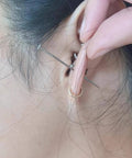 Using Titanium Threadless Piercing Tapers Set 16G 18G 20G With Curved And Straight Insertion Pins for ear piercing