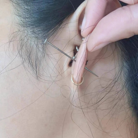Using Titanium Threadless Piercing Tapers Set 16G 18G 20G With Curved And Straight Insertion Pins for ear piercing