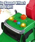 Big Farm Logging Truck Toy With Moving Crane And Logs, Lights And Sounds, Friction Powered Vehicle with sound and light features