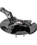 Left Front Steering Knuckle And Wheel Bearing Hub Assembly For Civic 2012 2013 2014 2015 2016 1.8L Direct Fit Replacement