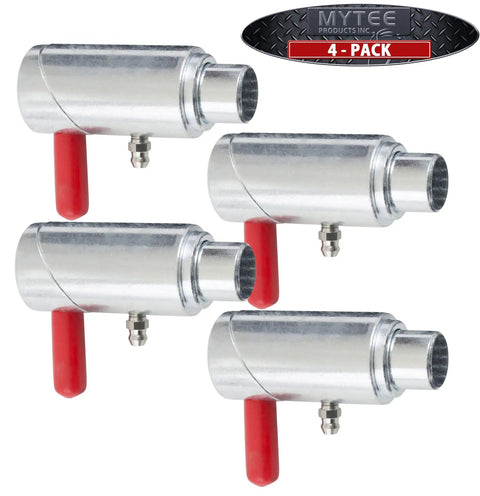 4 pack of 3/4 Inch Cam Lock Wrecker Pin Set, Heavy Duty Zinc Plated Tow Truck Spring Loaded Twist Lock Plunger.