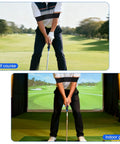 Two Grip Trainers And Swing Correcting Arm Band Set For Men And Women, Beginner Friendly Golf Training Aid used indoors and outdoors