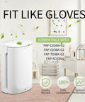 Replacement Filter For 45i Air Purifier, ZHS-3MF2-4H Compatible, in modern room displaying compatibility features.