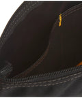 Interior of black Multi Purpose Zip Bags For Tools And Gear 2 Pack Built Tough For On The Job Storage Pouches showing pockets.
