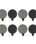 Copper Semi Metal Brake Pad Set For Electric Scooters And E Bikes 10 Inch Disc Pads 4 Pairs High Performance Replacement For Mopeds
