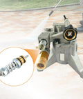 Pressure Washer Unloader Valve Assembly Replacement Kit For 16030 190627GS 190594GS 190593GS Pumps with inset detail