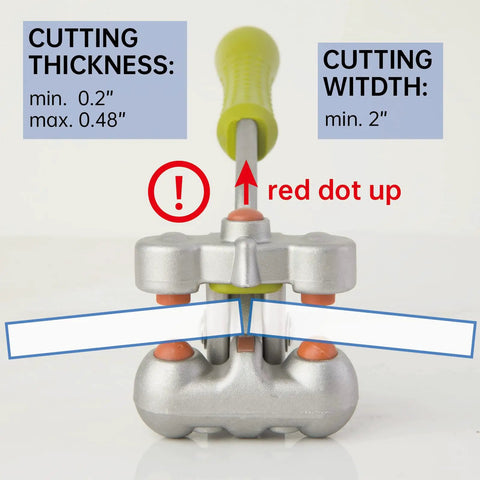 Heavy Duty Glass Cutter Set With Pistol Grip And Ergonomic Design, Frosted Iron Head, Tungsten Carbide Wheel, And Breaker Pliers, Ultra Durable Go-To Cutter Kit For Glass, Tile, And Ceramic Projects, High Performance Tool
